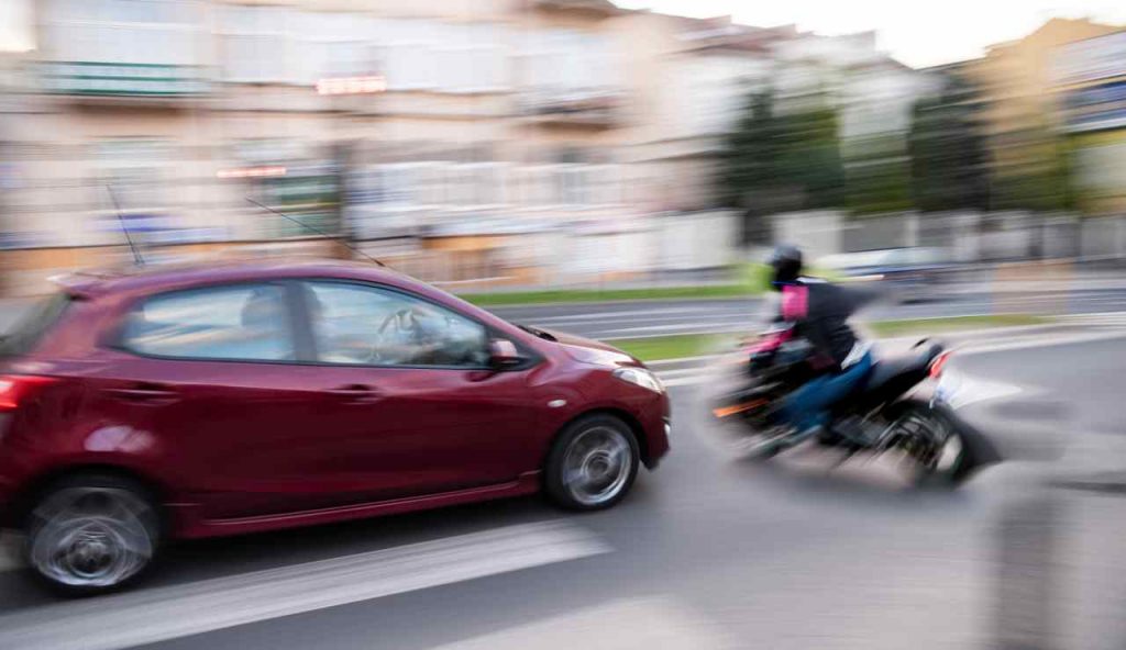 La truffa del motociclista