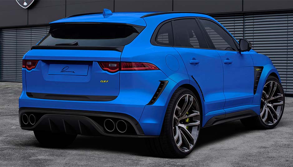 Jaguar F-Pace Lumma Design