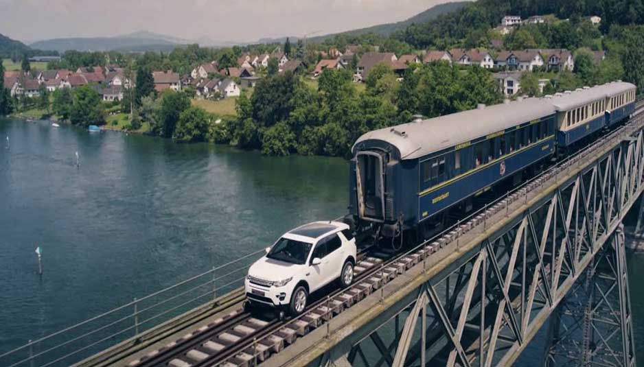 Discovery Sport traina treno