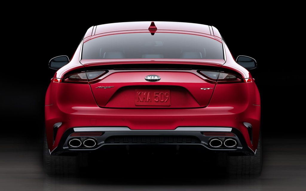 Kia Stinger posteriore