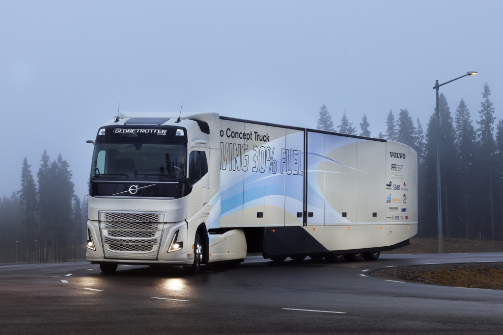 Volvo Concept Truck, veicolo ibrido, catena cinematica ibrida per trasporti a lungo raggio