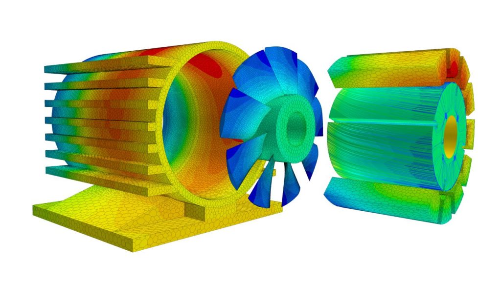 Themal managment electric motor