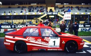 Alfa Romeo 75 Turbo Evoluzione in mostra al Salone Auto e Moto d’Epoca di Padova 2019