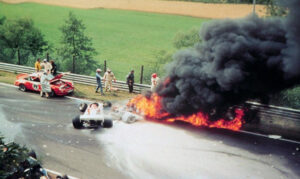 Niki Lauda incidente al Nurburgring