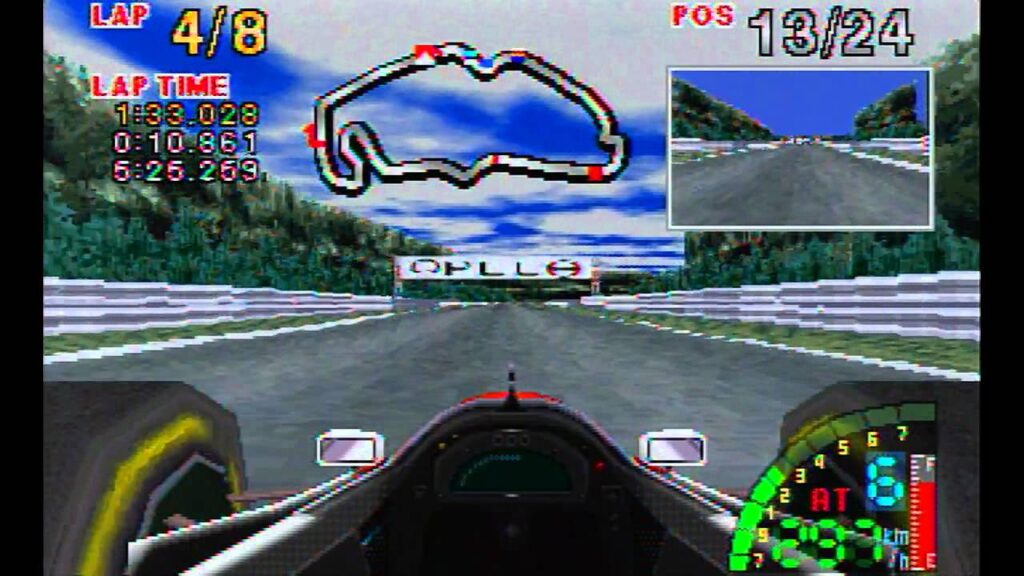 F1 Challenge per Sega Saturn