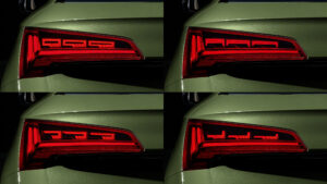 Audi presenta nuovi gruppi ottici OLED con illuminazione personalizzabile