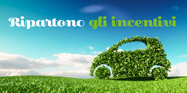 Ripartono gli incentivi auto 2020