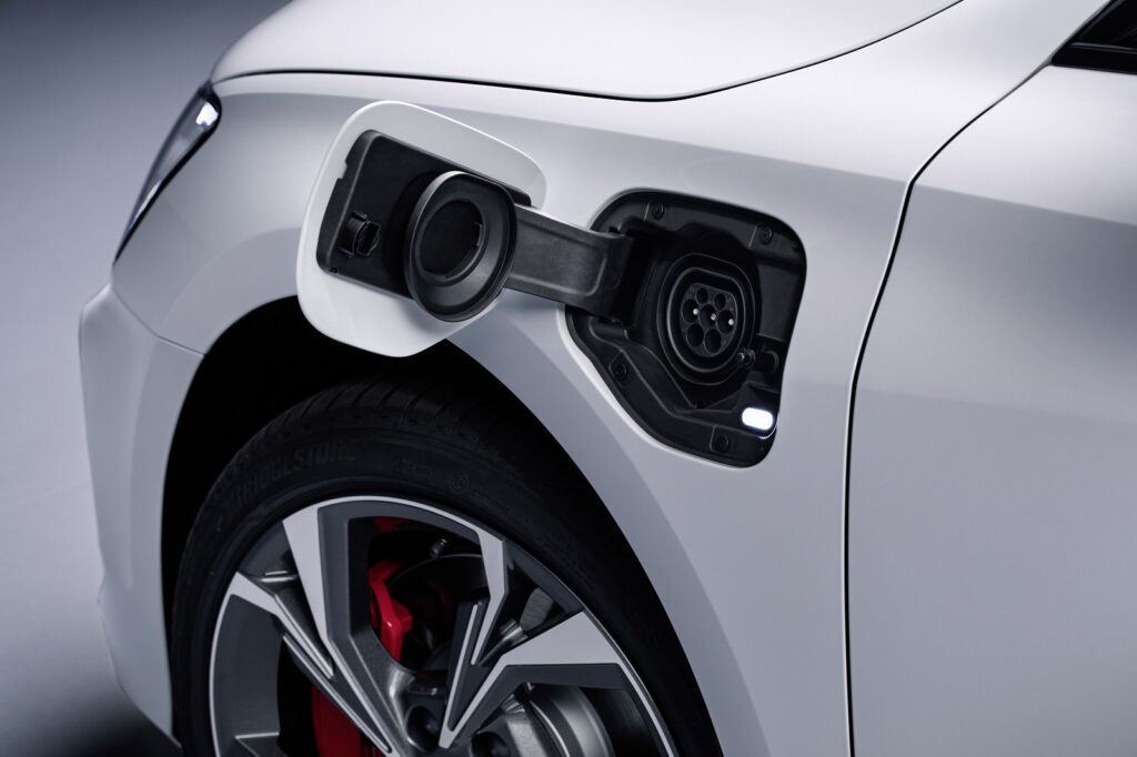 Ingresso Plug-in della nuova Audi A3