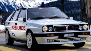 In Svizzera la Lancia Delta HF Integrale diventa un mezzo di soccorso. Ecco la IceBulance