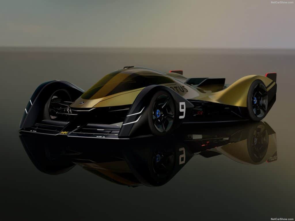 Lotus E-R9: la hypercar da corsa elettrica per Le Mans nel 2030