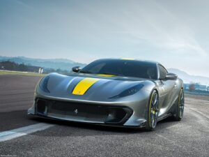 Ferrari 812 Competizione, aerodinamica