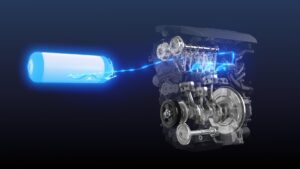 motore a idrogeno Toyota
