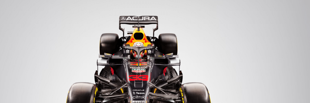 Il marchio Acura sulla RB16B