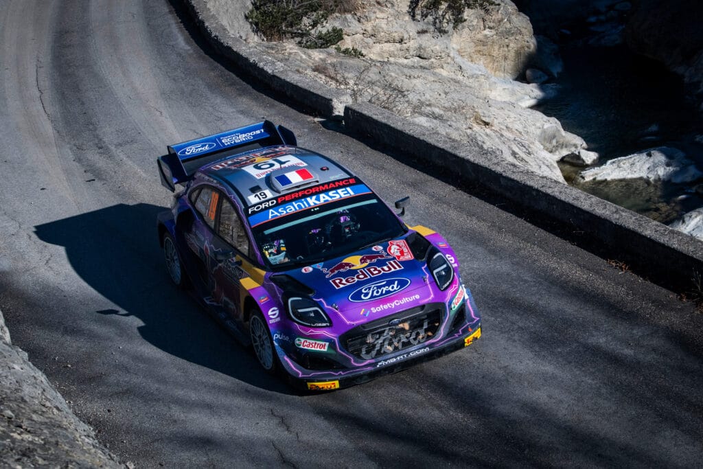 Sebastien Loeb nel Rally di Monte Carlo