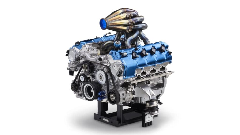 Motore V8 a idrogeno Yamaha e Toyota