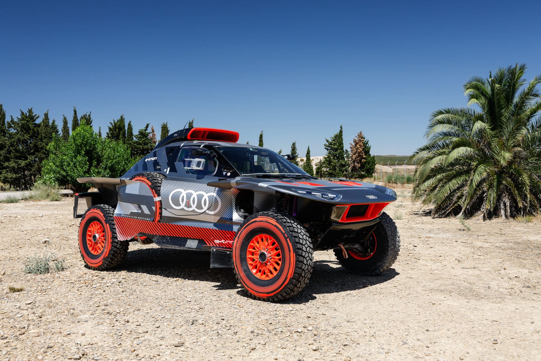 Audi RS Q etron E2 l'evoluzione per la Dakar 2023 sarà più leggera e