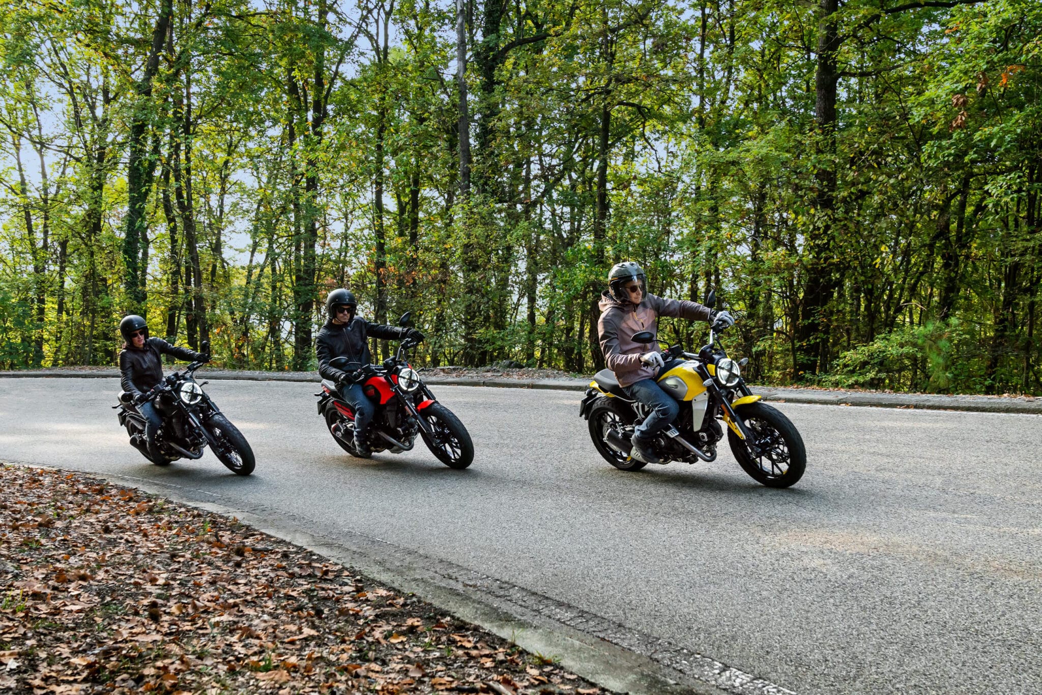 Le tre versioni di Ducati Scrambler