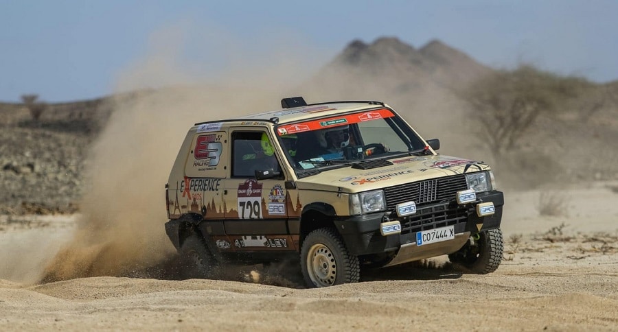 La Fiat 4x4 del Team Desert Endurance Motorsport 