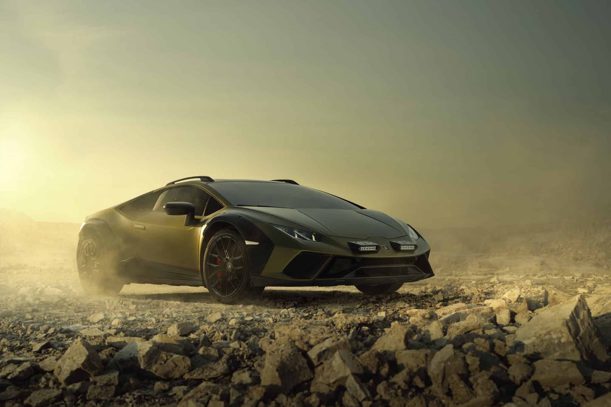 Lamborghini Huracan Sterrato: V10 da 610 CV per l'off-road