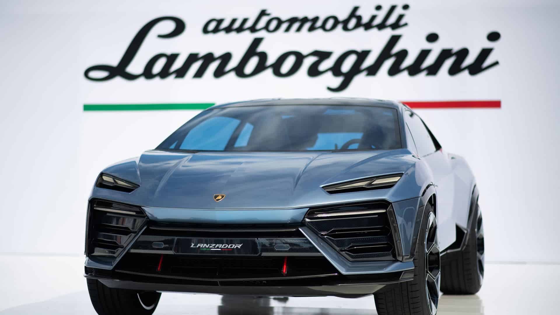 Lamborghini Lanzador: la prima elettrica del marchio ha 1400 CV di