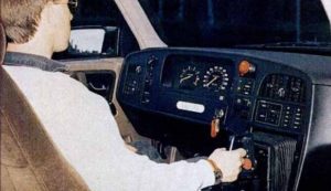 Saab con il joystick al posto del volante