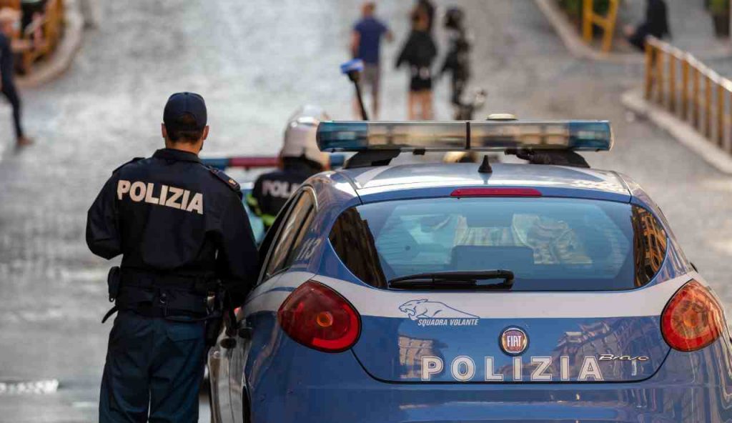 Posto di blocco della Polizia