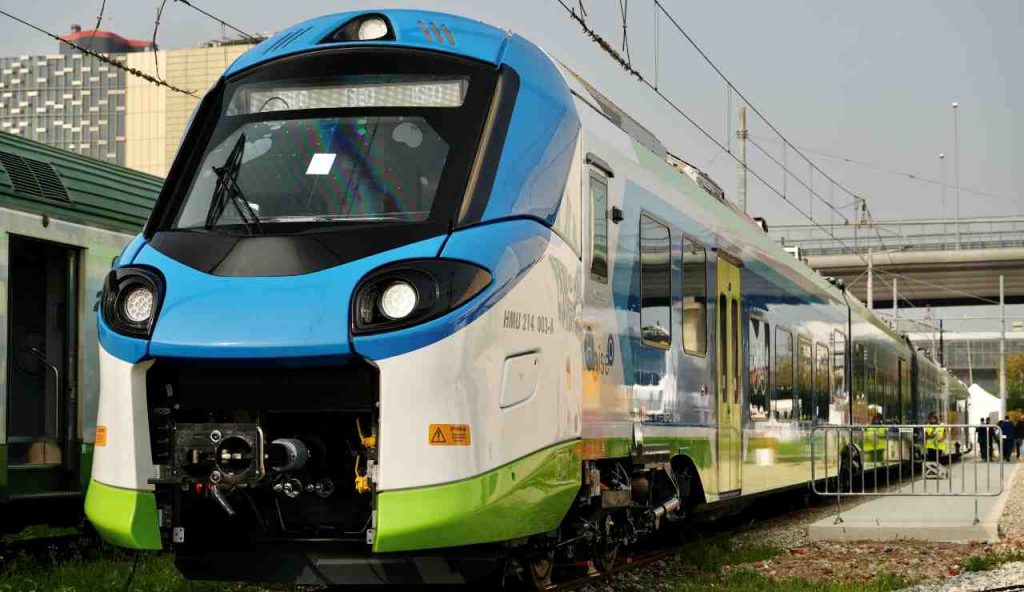 Il primo prototipo di treno a idrogeno (Alstom)