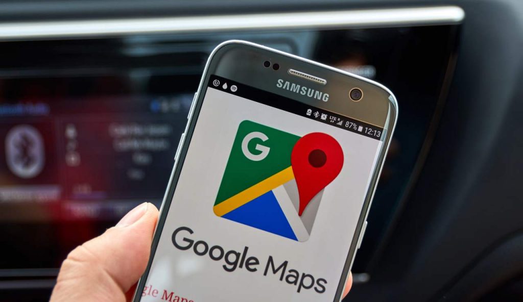 Google Maps sul telefono